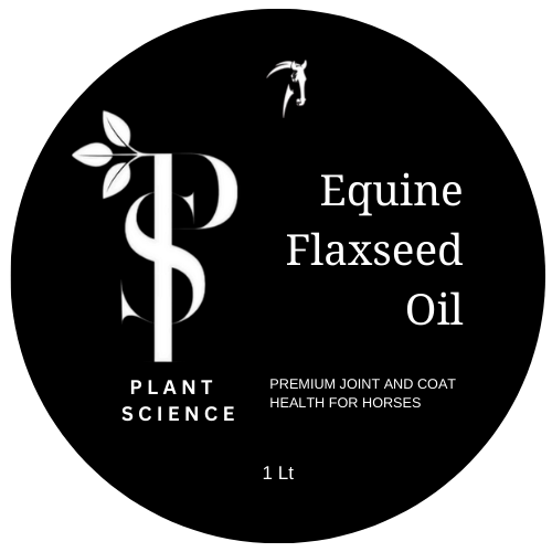 Premium Cold Pressed Filtered Flaxseed Oil - Equine