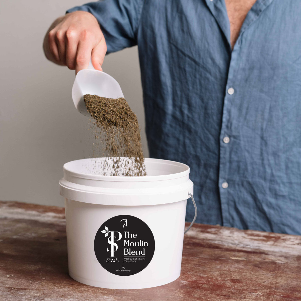 The Moulin Blend - Premium Equine  -Calming & Gut Health Supplement, made from hempseeds